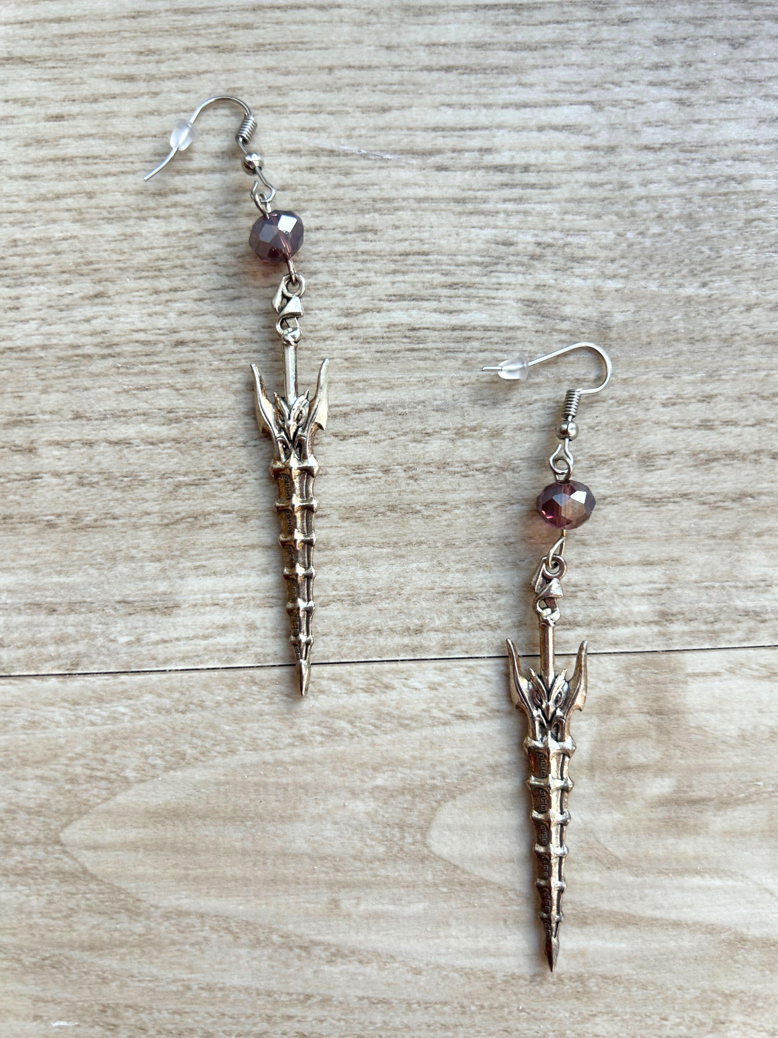 Sword Earrings - Jessica