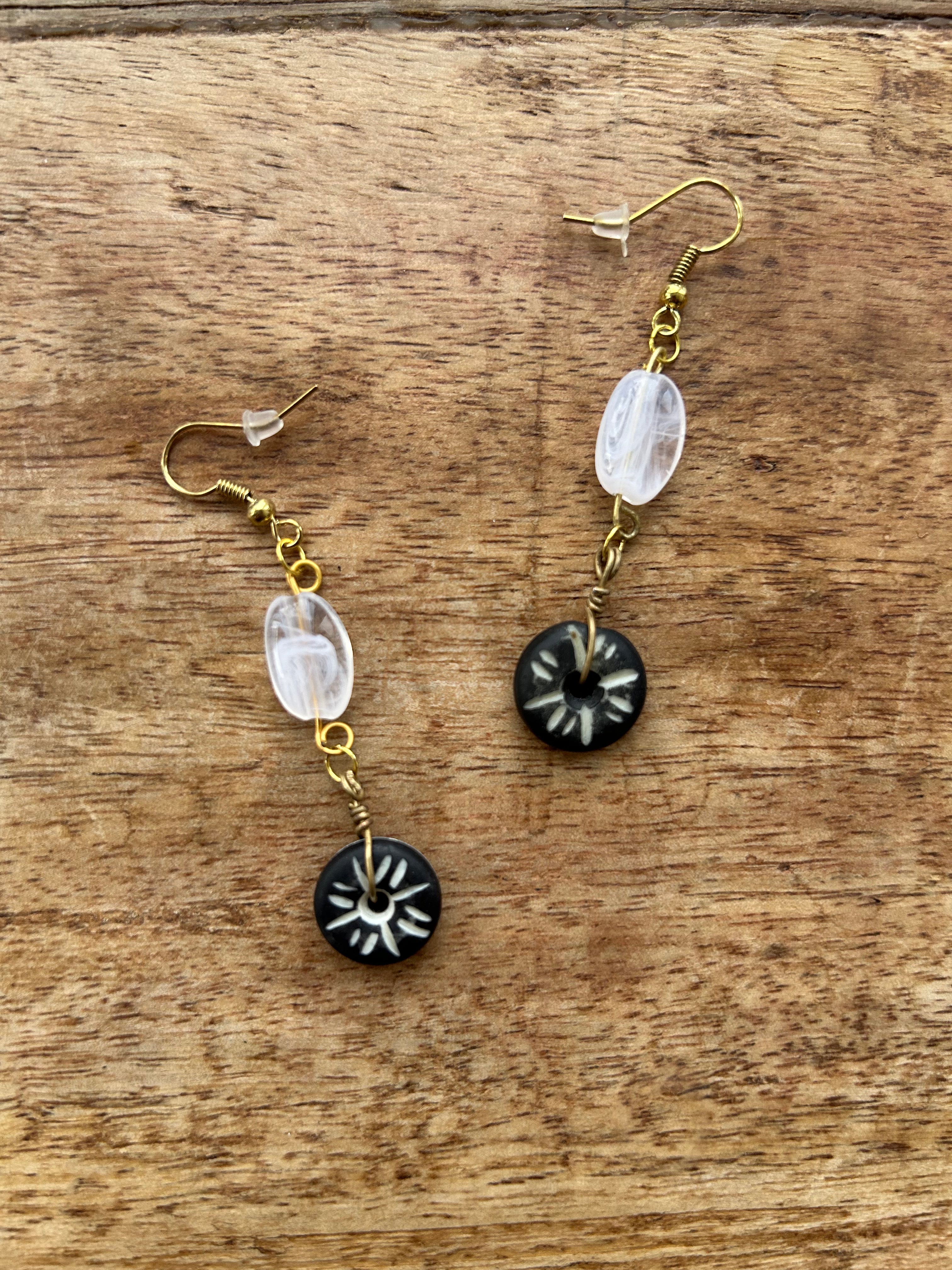 Recycled Material Earrings